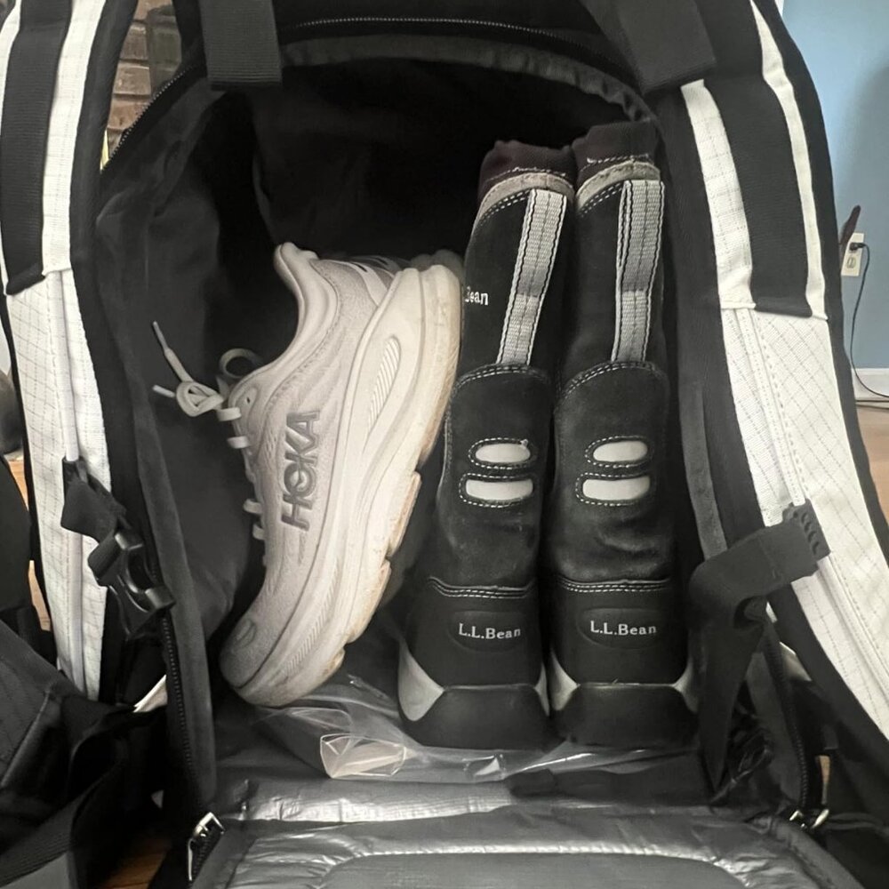 Snowboard Waterproof  Boots Travel Backpack 55L - Picture 4 of 9